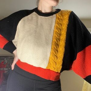 Color Block Sweater